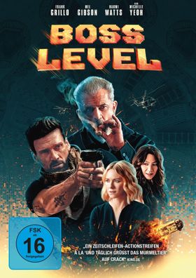 Boss Level 1x DVD-9 Annabelle Wallis Naomi Watts Mel Gibson Frank