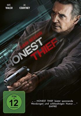 Honest Thief 1x DVD-9 Liam Neeson Kate Walsh Jai Courtney Jeffrey