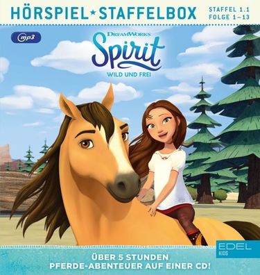 Spirit - Staffelbox 1.1 (Staffel 1, Folge 1-13) (mp3) MP3-CD Spirit