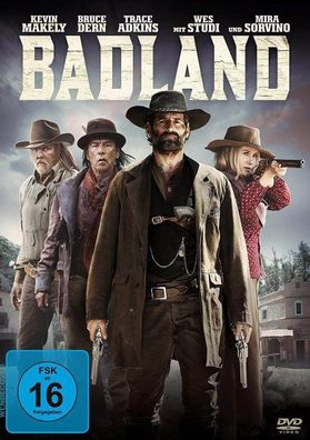 Badland 1x DVD-9 Kevin Makely Trace Adkins Mira Sorvino Bruce Dern