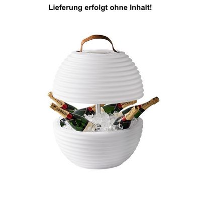 Nikki. Amsterdam The. Bowl LED Lampe Color Bluetooth Lautsprecher Champagnerkühler