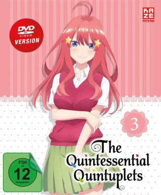 The Quintessential Quintuplets. Vol.3 CH DVD The Quintessential Qu
