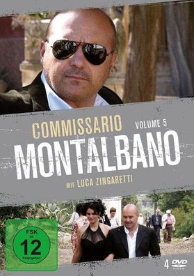 Commissario Montalbano Vol. 05 4x DVD-5 Luca Zingaretti Peppino Maz