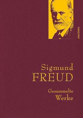 Sigmund Freud, Gesammelte Werke Gebunden in feinem Leinen mit golde