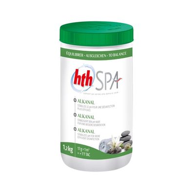 hth Spa Alkanal / Alkalinity Increaser 1,2 Kg pH Stabilisator erhöht die Alkalität (
