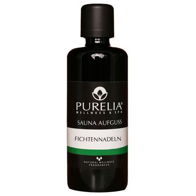 Purelia Saunaaufguss Konzentrat Fichtennadel 100 ml natürlicher Sauna-aufguss - rein