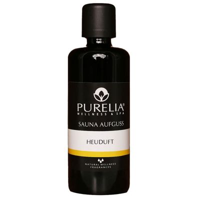 Purelia Saunaaufguss Konzentrat Heuduft 100 ml natürlicher Sauna-aufguss - reine äth