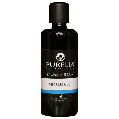 Purelia Saunaaufguss Konzentrat Meeresbrise 100 ml natürlicher Sauna-aufguss - reine