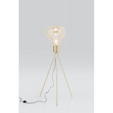 KARE Design Stehleuchte Tripod Pear 160 cm Skulpturale Stehlampe mit Glasschirm 5131