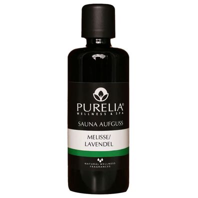 Purelia Saunaaufguss Konzentrat Melisse-Lavendel 100 ml natürlicher Sauna-aufguss -