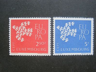 Luxemburg MiNr. 647-648 postfrisch * * (AE 815)