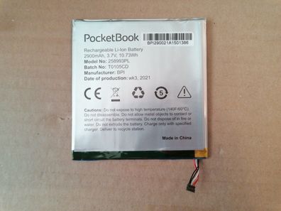 Original Akku Pocketbook 741 PB741 Batterie Battery 258993PL