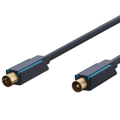 2m High End Coaxial Antennen Kabel 24 K vergoldet HDTV DVB-Signale 95dB Quality