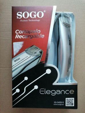 Haareschneider SOGO SS-3455-S Hair Kabellos Wireless Bartschneider Trimmer