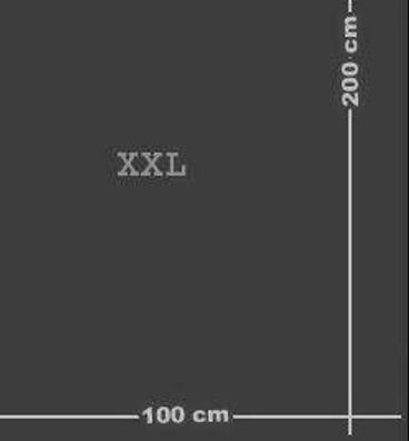 XXL Schneidematte 100 x 200 cm schwarz selbstheilend - Schneidematte auch auf...