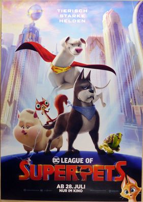 DC League of Super-Pets - Original Kinoplakat A0 - Hauptmotiv - Filmposter