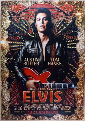 Elvis - Original Kinoplakat A0 - Hauptmotiv - Austin Butler, Tom Hanks - Filmposter