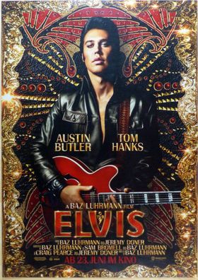 Elvis - Original Kinoplakat A1 - Hauptmotiv - Austin Butler, Tom Hanks - Filmposter