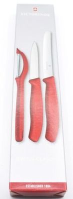 Victorinox Gemüsemesser-Set SWISS Classic 2er Set mit Schäler 6.7111.31