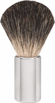 Erbe 8206 Rasierpinsel Dachshaar Edelstahl Mattiert "Premium Design matt"