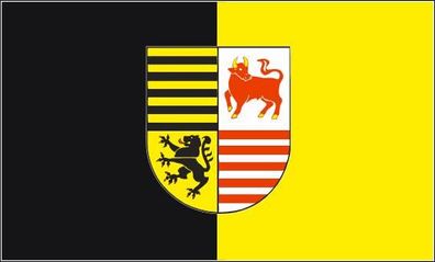 Aufkleber Fahne Flagge Landkreis Elbe-Elster in verschiedene Größen