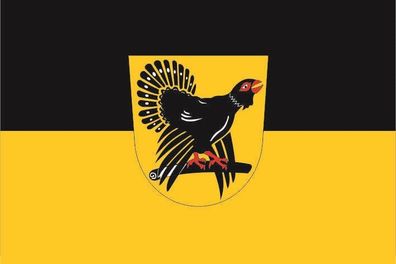 Aufkleber Fahne Flagge Landkreis Freudenstadt in verschiedene Größen