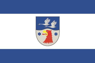 Aufkleber Fahne Flagge Landkreis Havelland in verschiedene Größen