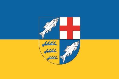 Aufkleber Fahne Flagge Landkreis Konstanz in verschiedene Größen