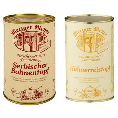 Suppen Mix I 4er 8x1200ml Metzger Meyer Konserven