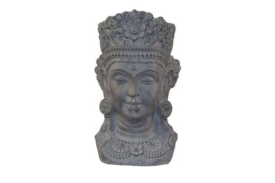 Pflanzentopf / Pflanzkübel "Buddha-Kopf"