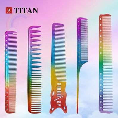 TITAN Kammset Rainbow