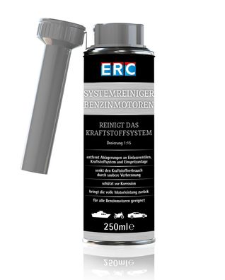 5 x 250 ml ERC System Reiniger Benzinmotoren Benzin Reiniger Benzinsystemreiniger