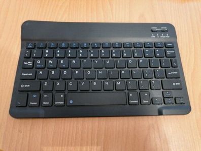 Bluetooth Tastatur Keyboard Schwarz QWERTY Dünn ultradünn wireless kabellos