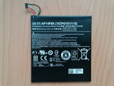 Acer Iconia One 8 B1-810 A1-850 Akku Batterie Battery AP14F8K