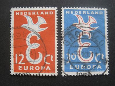 Niederlande MiNr. 718-719 gestempelt (AE 609)