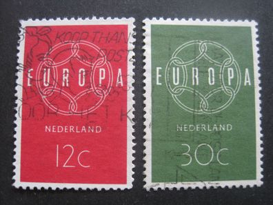 Niederlande MiNr. 735-736 gestempelt (AE 661)