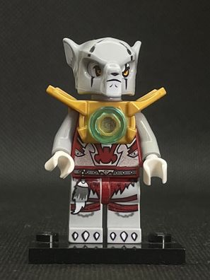 LEGO® Minifigur Worriz - Pearl Gold Armor, LOC052, Legends of Chima, sehr gut, verkl