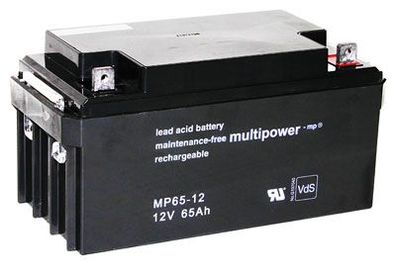 Multipower - MP65-12 - 12 Volt 65Ah Pb