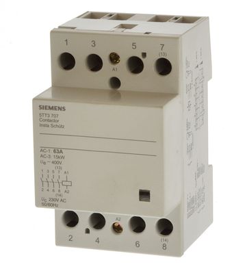 Siemens 5TT3707 INSTA- Schütz 63A 4xS