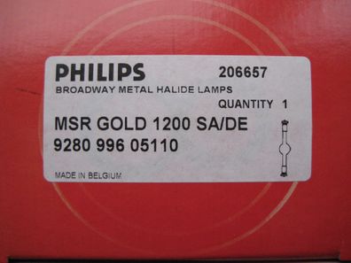 Philips MSR Gold 1200 SA/ DE Halogen-Metalldampflampe