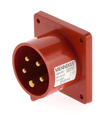 Mennekes 853 Anbaustecker16A 6H 3P + N + E