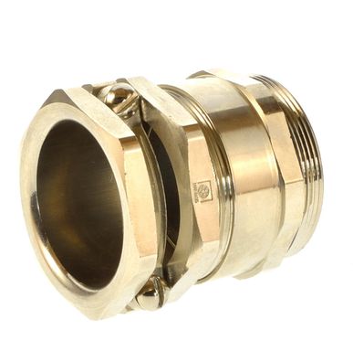 Kabelverschraubung Messing PG42 mit Zugentlastung Kabelstärke bis -42mm