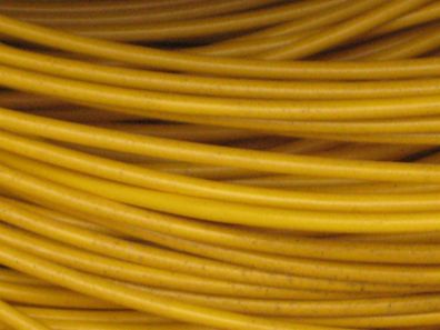 Grundpreis 0,189€/m) FLRY KFZ Kabel Litze Autoleitung 0,75 mm² gelb 100m Ring