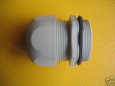 Kabelverschraubung M63 lichtgrau Ral 7035 Klemmbereich 34-45 mm