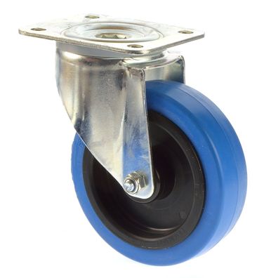 Tente 125mm Lenkrolle Blau 250 Kg 3470UFR125P62 blue