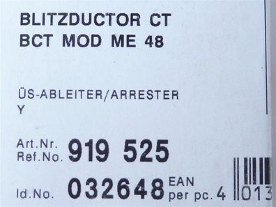 Dehn Blitzductor CT BCT MOD ME 48 919525