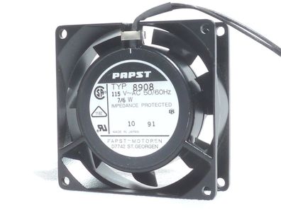 Papst 8908 Lüfter 115V AC 80x80x25mm