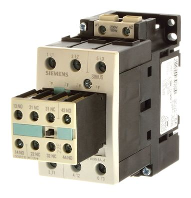 Siemens 3RT1036-1BB44 Schütz 22KW AC3 Spule 24VDC ovp. vers