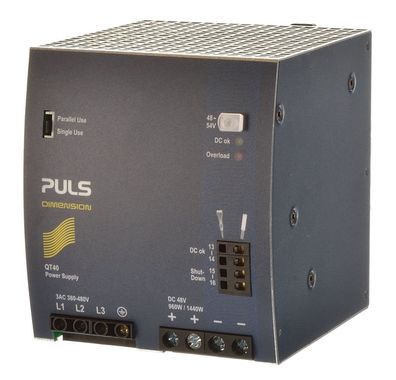 Puls QT40.481 DC Stromversorgung In 3AC 380-480 V / Out DC 48-54V /20A