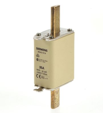 Siemens 3NA3022 NH Sicherung 63A AC 500V gG